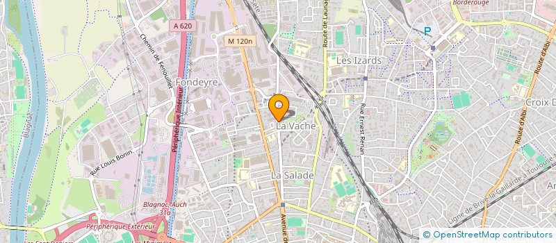 localisation de l'entreprise MADAME LAURY ATES à TOULOUSE