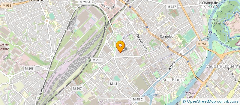 localisation de l'entreprise MADAME LAURY BONJEAN à LILLE