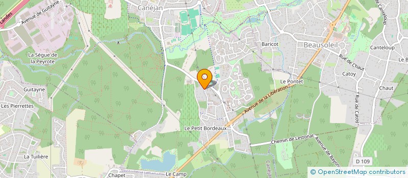 localisation de l'entreprise MADAME LAURY BOULET  CANEJAN