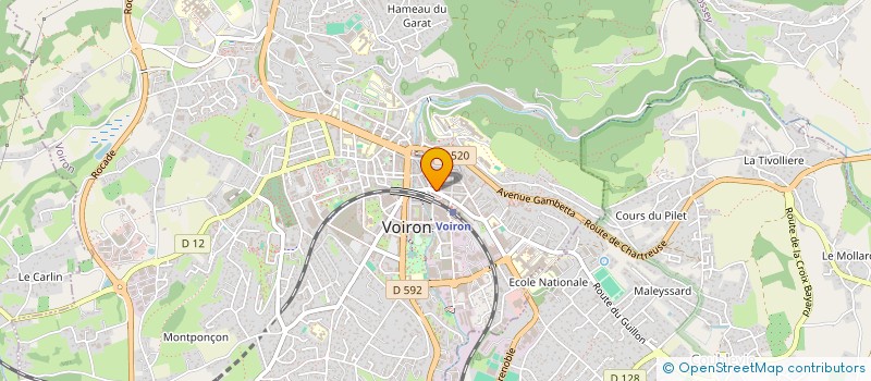 localisation de l'entreprise MADAME LAURY BREST  VOIRON