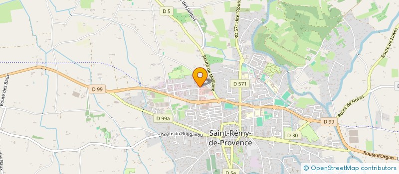 localisation de l'entreprise MADAME LAURY BRETTEVILLE  ST REMY DE PROVENCE