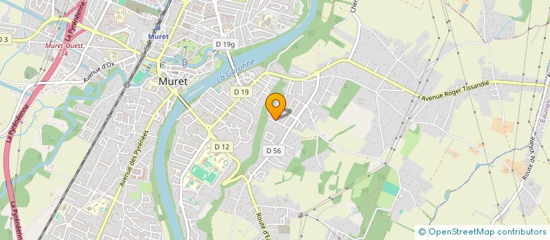 localisation de l'entreprise MADAME LAURY CANO-LOZANO  MURET