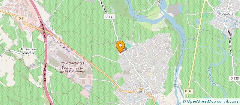 localisation de l'entreprise MADAME LAURY CORTIJO  CANET