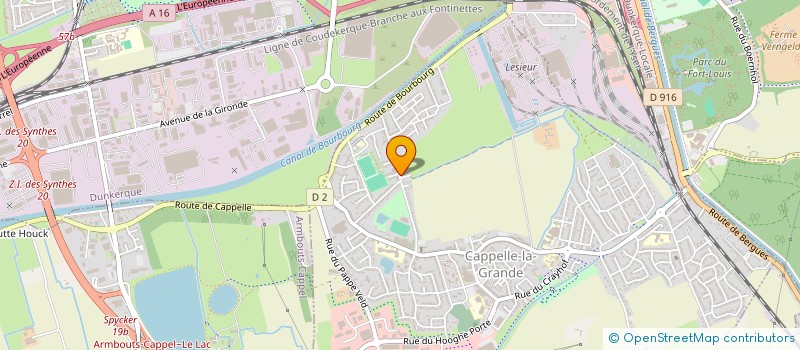 localisation de l'entreprise MADAME LAURY DUPUIS  CAPPELLE-LA-GRANDE