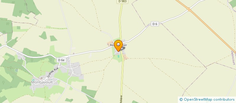 localisation de l'entreprise MADAME LAURY FARINACCIO  MONTJAVOULT