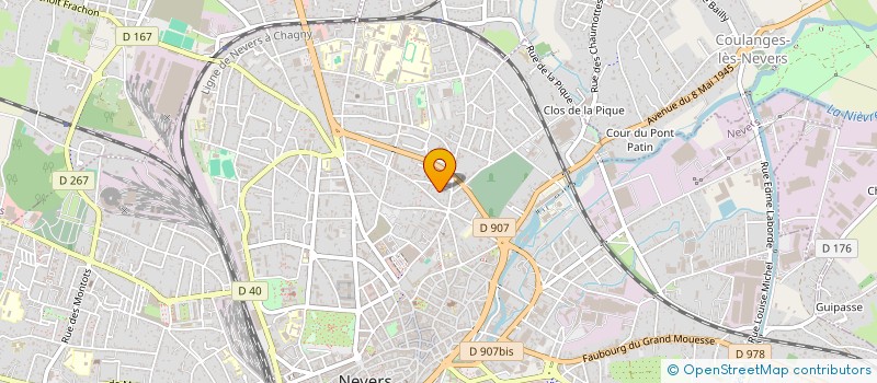 localisation de l'entreprise MADAME LAURY GUILLAUMAT à NEVERS