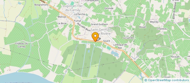 localisation de l'entreprise MADAME LAURY KINAST  SAINT-GERMAIN-DE-LA-RIVIERE