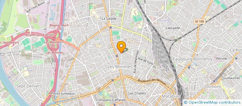 localisation de l'entreprise MADAME LAURY LATOUR à TOULOUSE