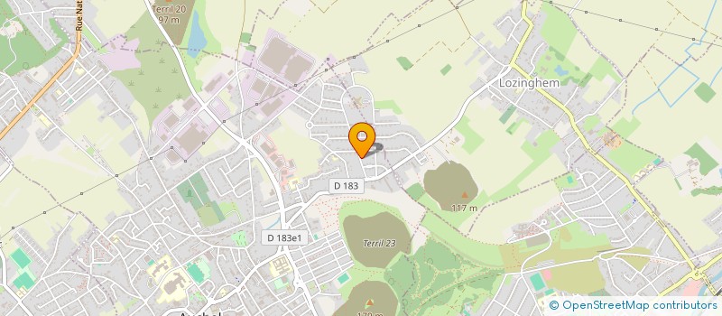 localisation de l'entreprise MADAME LAURY LEROY  AUCHEL