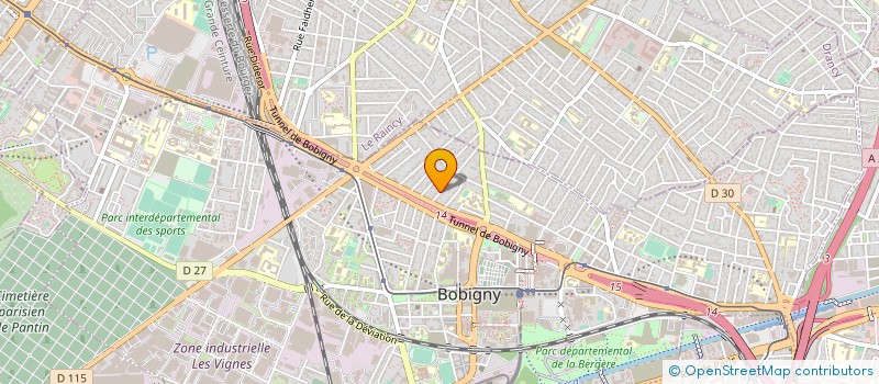 localisation de l'entreprise MADAME LAURY MADI  BOBIGNY