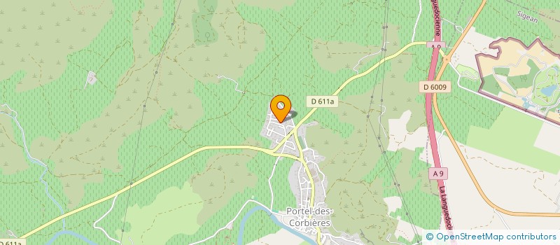 localisation de l'entreprise MADAME LAURY MUTHUSAWMY  PORTEL-DES-CORBIERES