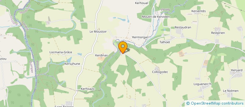 localisation de l'entreprise MADAME LAURY PEROT  CLEGUER