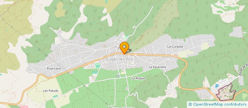 localisation de l'entreprise MADAME LAURY RALLO  CUGES-LES-PINS