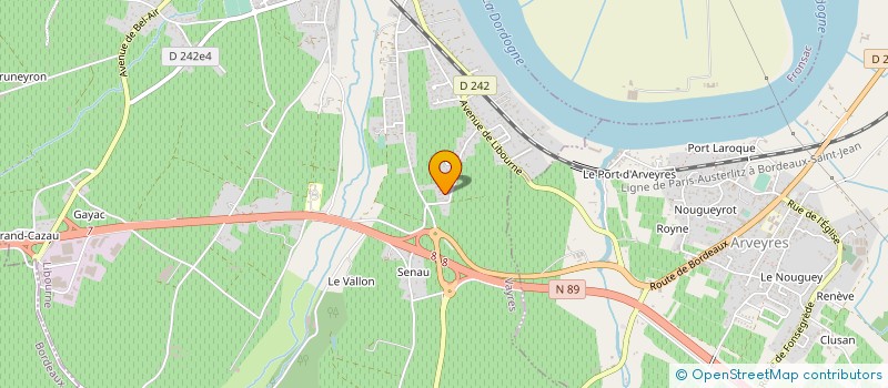 localisation de l'entreprise MADAME LAURY RENOULEAU à VAYRES