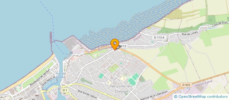 localisation de l'entreprise MADAME LAURY SIMEON  DIEPPE