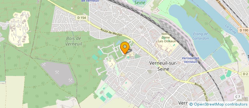 localisation de l'entreprise MADAME LAURY TABARY  VERNEUIL-SUR-SEINE