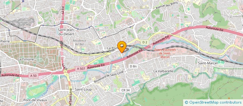 localisation de l'entreprise MADAME LAURY VILLA  MARSEILLE