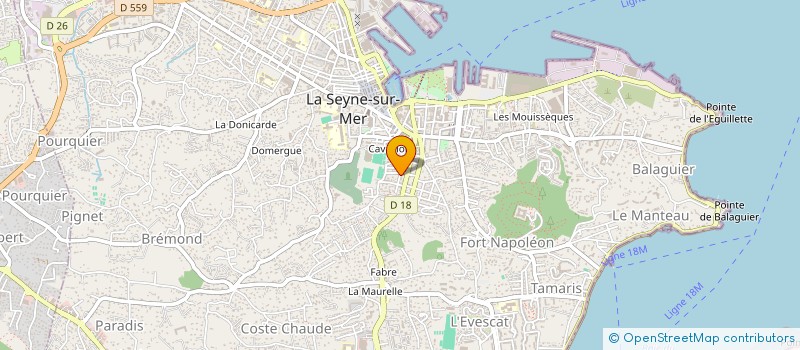 localisation de l'entreprise MADAME LAURY ZAMBITO-MARSALA  LA SEYNE-SUR-MER