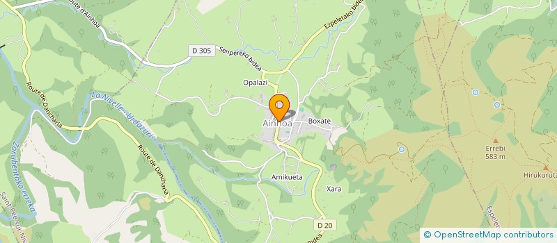 localisation de l'entreprise MADAME LAURYANE SOULE-PETIT LANUSSE à AINHOA