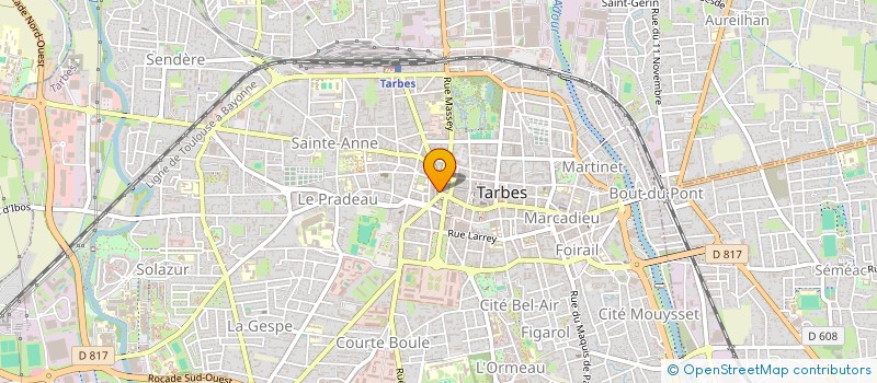 localisation de l'entreprise MADAME LAURYLEEN LAGIER  TARBES