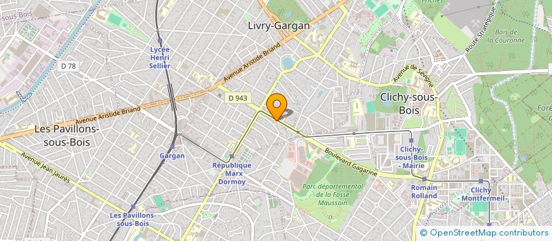 localisation de l'entreprise MADAME LAURYN APHAREL  LIVRY-GARGAN