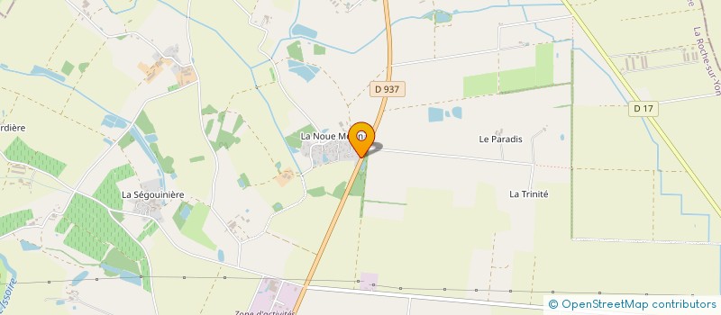 localisation de l'entreprise MADAME LAURYN BERNARD  SAINT-PHILBERT-DE-BOUAINE