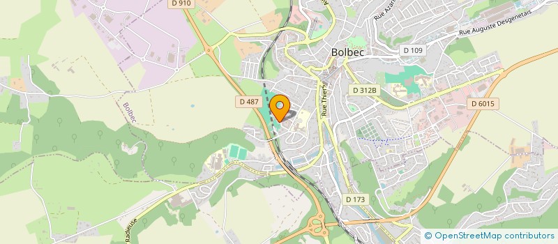 localisation de l'entreprise MADAME LAURYN FETRE  BOLBEC