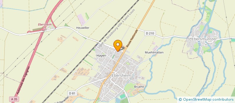 localisation de l'entreprise MADAME LAURYN HEINTZ  EBERSHEIM