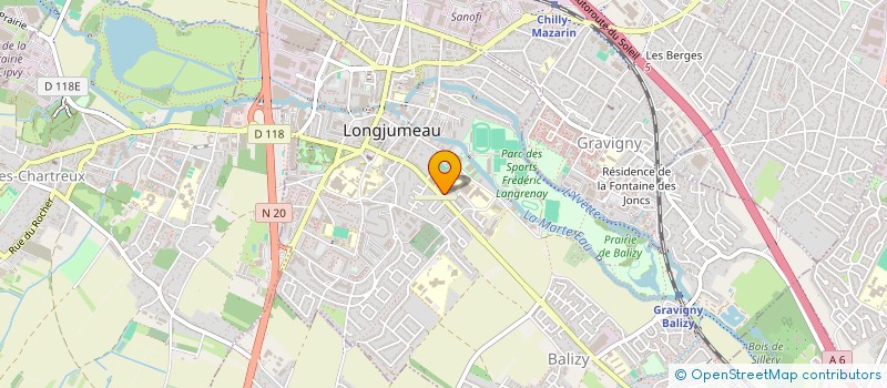 localisation de l'entreprise MADAME LAURYN ROUYARD à LONGJUMEAU