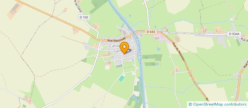 localisation de l'entreprise MADAME LAURYNE DEBOUZY à CATILLON-SUR-SAMBRE