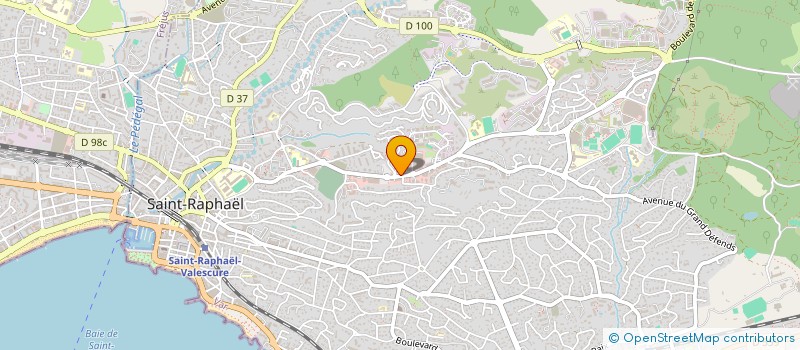 localisation de l'entreprise MADAME LAURYNE HABERMACHER  SAINT-RAPHAEL