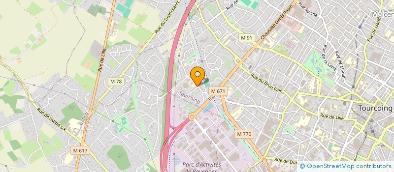 localisation de l'entreprise MADAME LAURYNE LEFEBVRE à TOURCOING