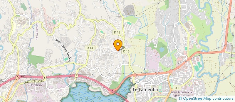 localisation de l'entreprise MADAME LAURYNE PALENNE  LE LAMENTIN