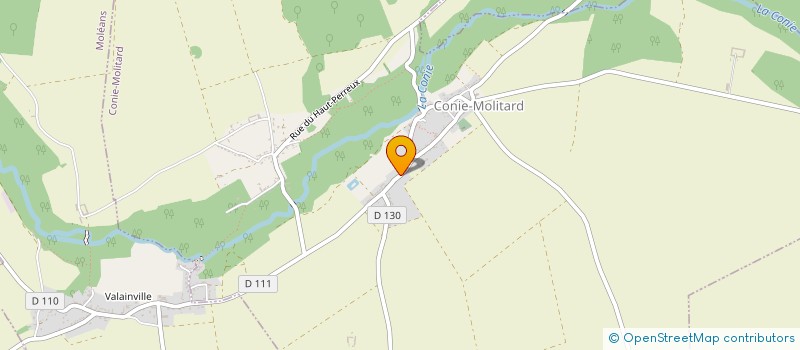 localisation de l'entreprise MADAME LAURYNE POCHET à CONIE-MOLITARD