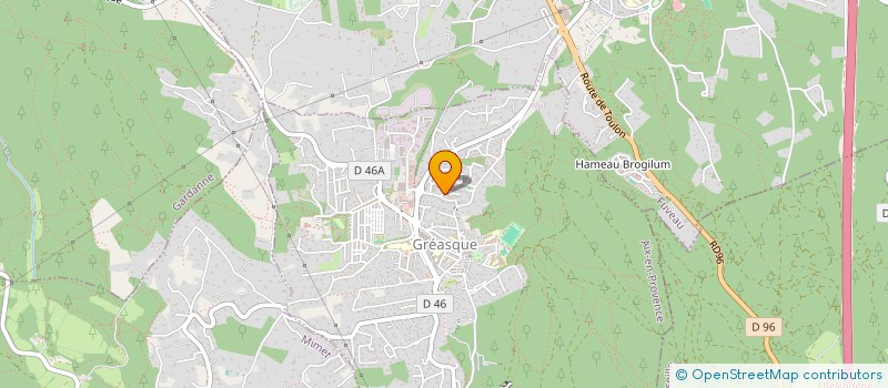 localisation de l'entreprise MADAME LAURYNE SERRET  GREASQUE