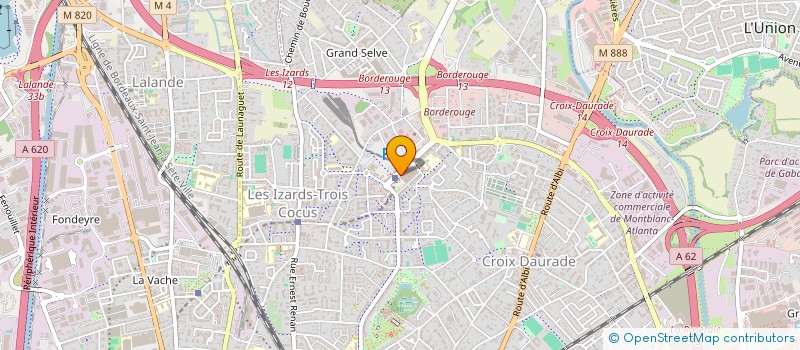 localisation de l'entreprise MADAME LAURYNN BAZIT  TOULOUSE