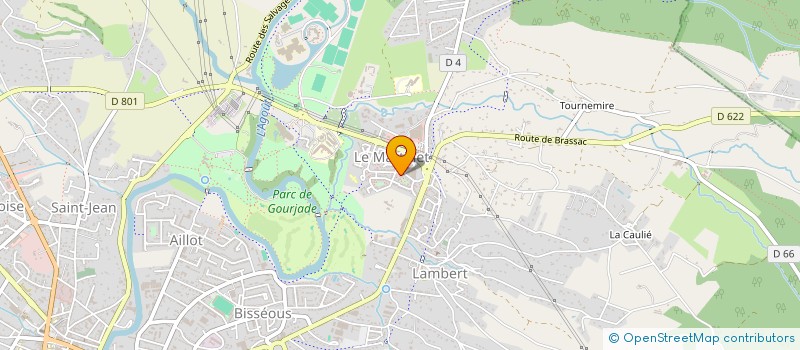 localisation de l'entreprise MADAME LAUWENCIA GAUTHIEROT  CASTRES