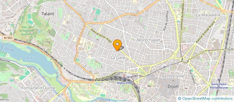 localisation de l'entreprise MADAME LAVDIE SELAMAJ  DIJON