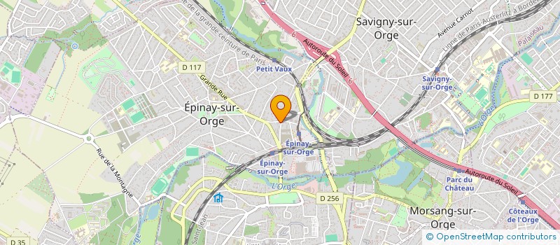 localisation de l'entreprise MADAME LAVINIA ARJOCA  EPINAY-SUR-ORGE