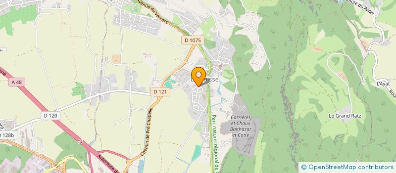 localisation de l'entreprise MADAME LAVINIA ENACHE  LA BUISSE