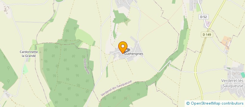 localisation de l'entreprise MADAME LAVINIA-MARIA FEDIUCEL  VERDEREL-LES-SAUQUEUSE