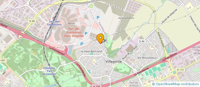 localisation de l'entreprise MADAME LAY TONG  VILLEPINTE