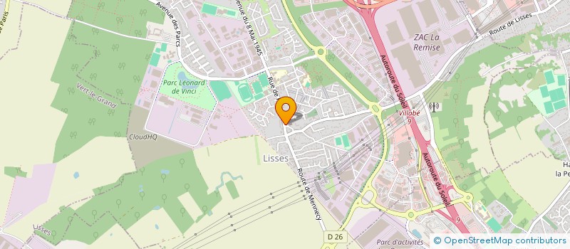 localisation de l'entreprise MADAME LAYANNE THOMAS  LISSES