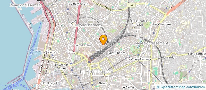 localisation de l'entreprise MADAME LAYEL KACHOURI à MARSEILLE