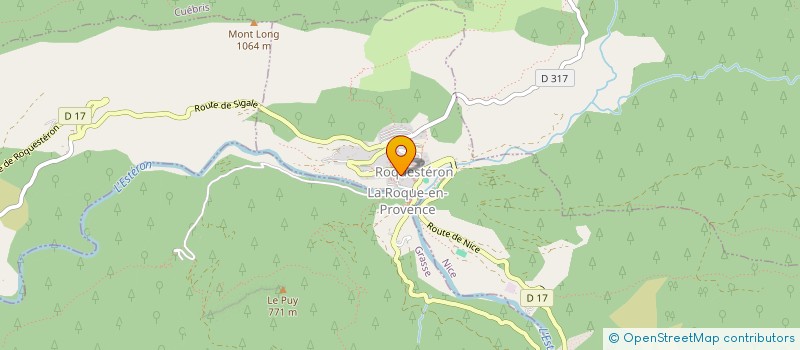 localisation de l'entreprise MADAME LAYINA GUILLET  ROQUESTERON