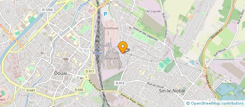 localisation de l'entreprise MADAME LAYLA AIT EL HAJ AHMED à DOUAI