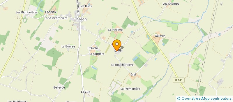 localisation de l'entreprise MADAME LAYLA QUINN  NOYANT-VILLAGES