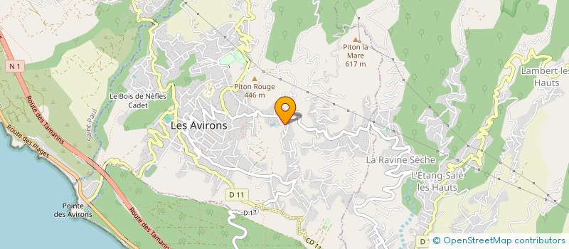 localisation de l'entreprise MADAME LAYLA SINAMA  LES AVIRONS