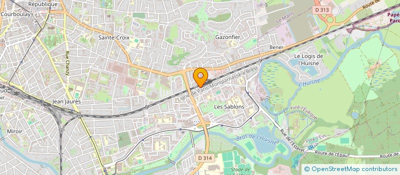 localisation de l'entreprise MADAME LAYLO DJUMANIYAZOVA  LE MANS