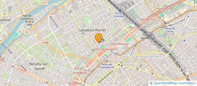 localisation de l'entreprise MADAME LAYSA YAHIAOUI à LEVALLOIS-PERRET
